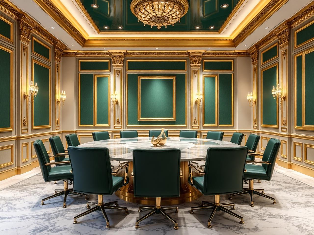 Meridian Boardroom — Corporate interior in MG Road, Vijayawada
