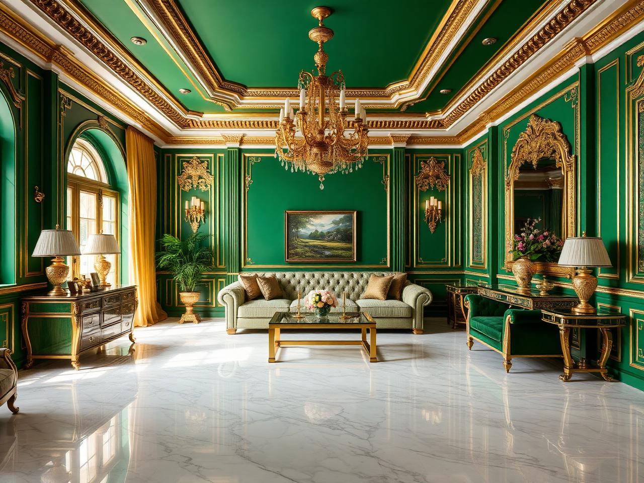 Emerald Residence — Residential interior in Benz Circle, Vijayawada