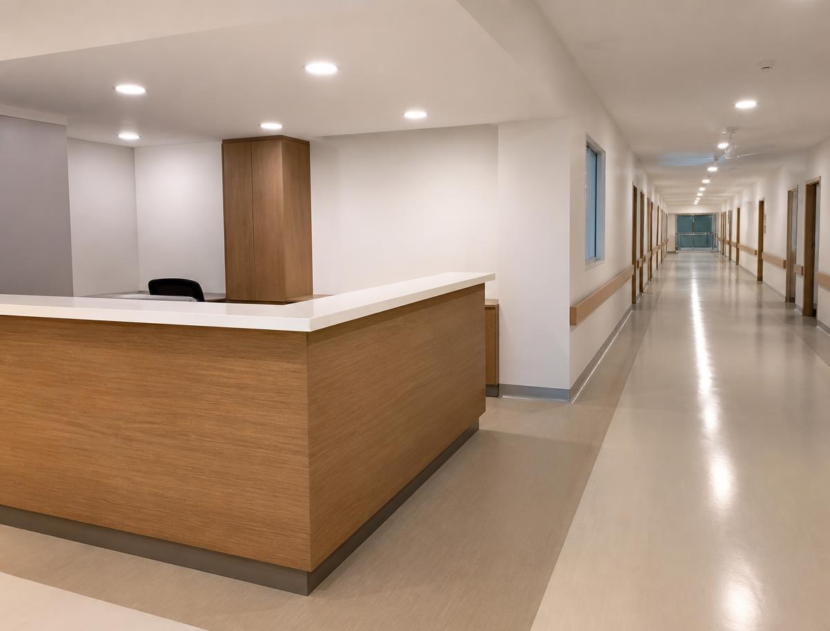 Hospitals interior design by Sri Durga Interiors, Vijayawada